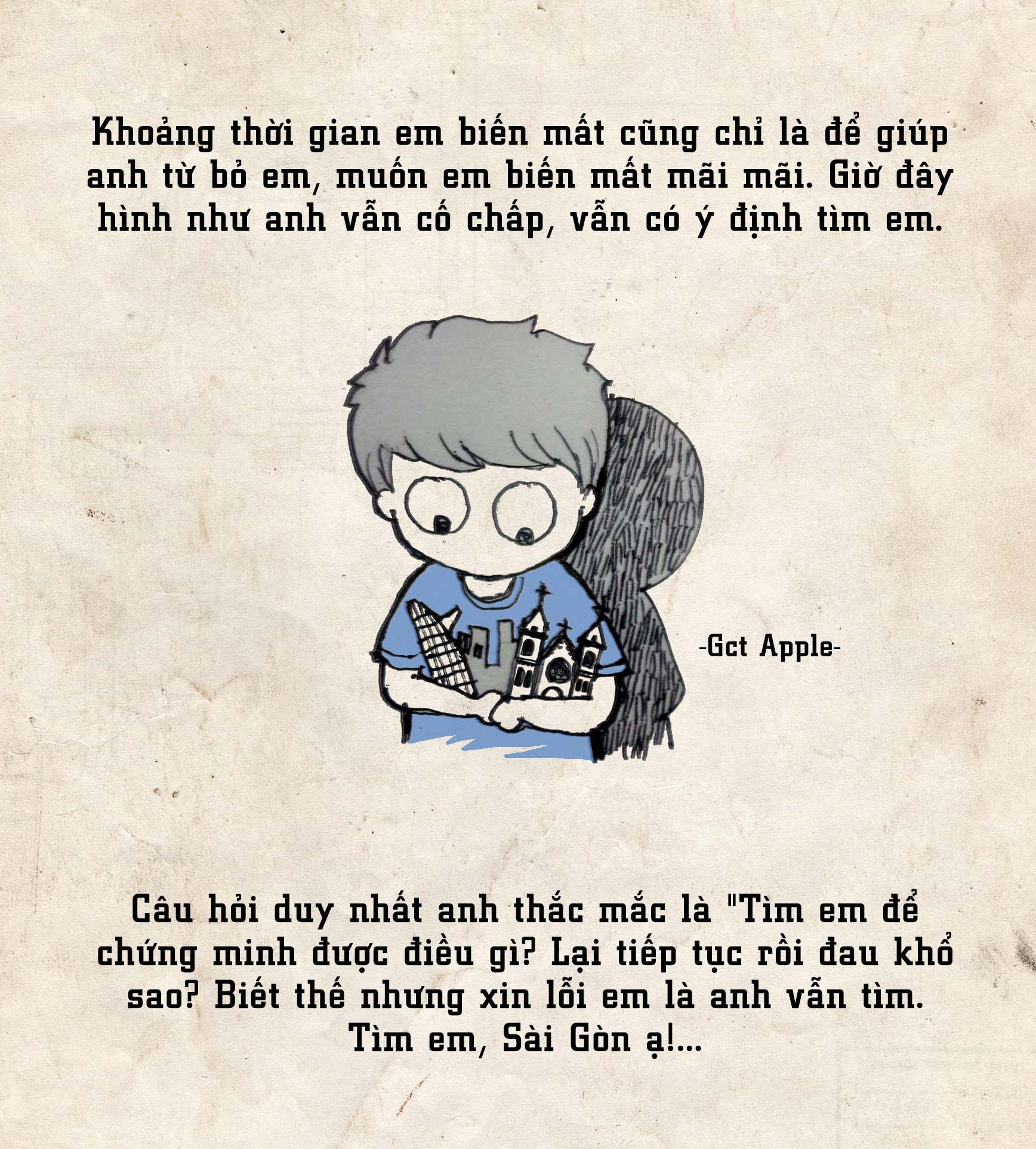 Tuy nhiên, trong lòng Hữu Nhân vẫn khao khát tìm lại cô gái, dù không biết, tìm để chứng minh điều gì hay chỉ đem đến sự đau khổ cho cả hai.