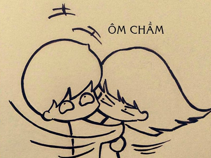 Tranh ve ngot ngao khien ban muon yeu ngay hinh anh