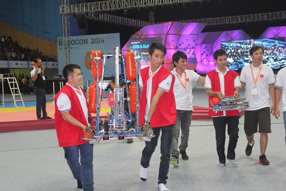 5 lan vo dich Robocon chau A cua tuyen Viet Nam hinh anh