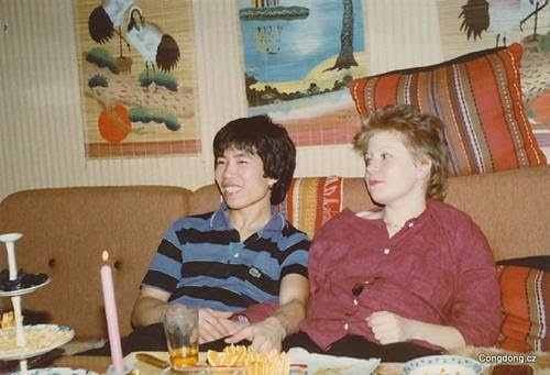 Bức ảnh hai bố mẹ của anh Marek.