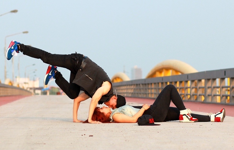 Moi tinh 8 nam cua cap dancer Da Nang hinh anh