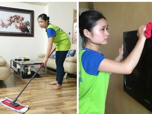 Sinh vien giup viec gia dinh ngay cang chuyen nghiep hinh anh