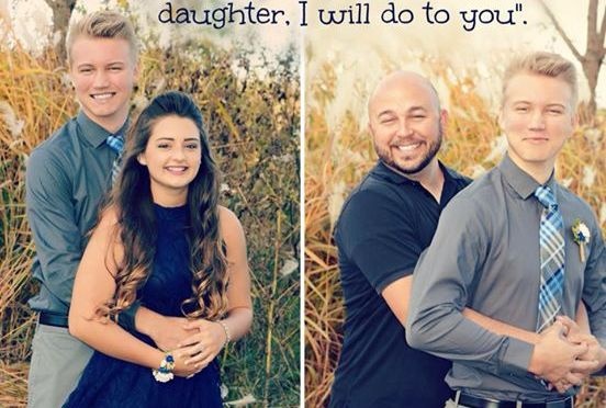 Loi canh bao cua ong bo voi ban trai con gai noi tieng mang hinh anh