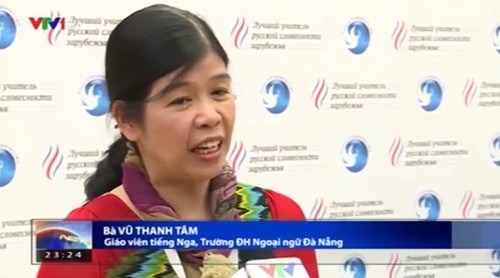 Co giao Viet Nam gianh giai giao vien gioi tieng Nga hinh anh