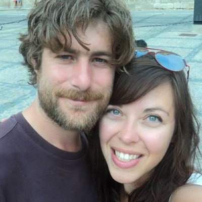 Michael O’Connor và bạn gái.