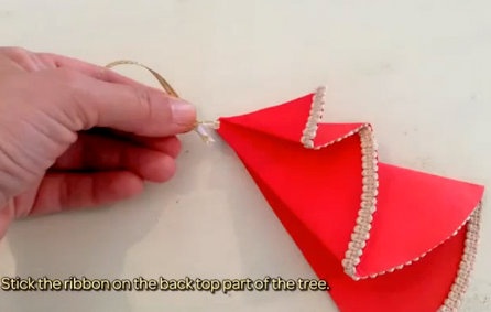 Cach lam thiep giang sinh don gian hinh anh