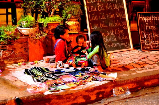 Bữa ăn tối của em.