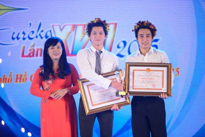 Eureka 2015: Khanh Duy, Xuan Gieng gianh giai dac biet hinh anh