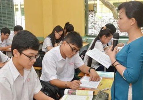 Day hoc sinh chong tham nhung: Qua kho hinh anh