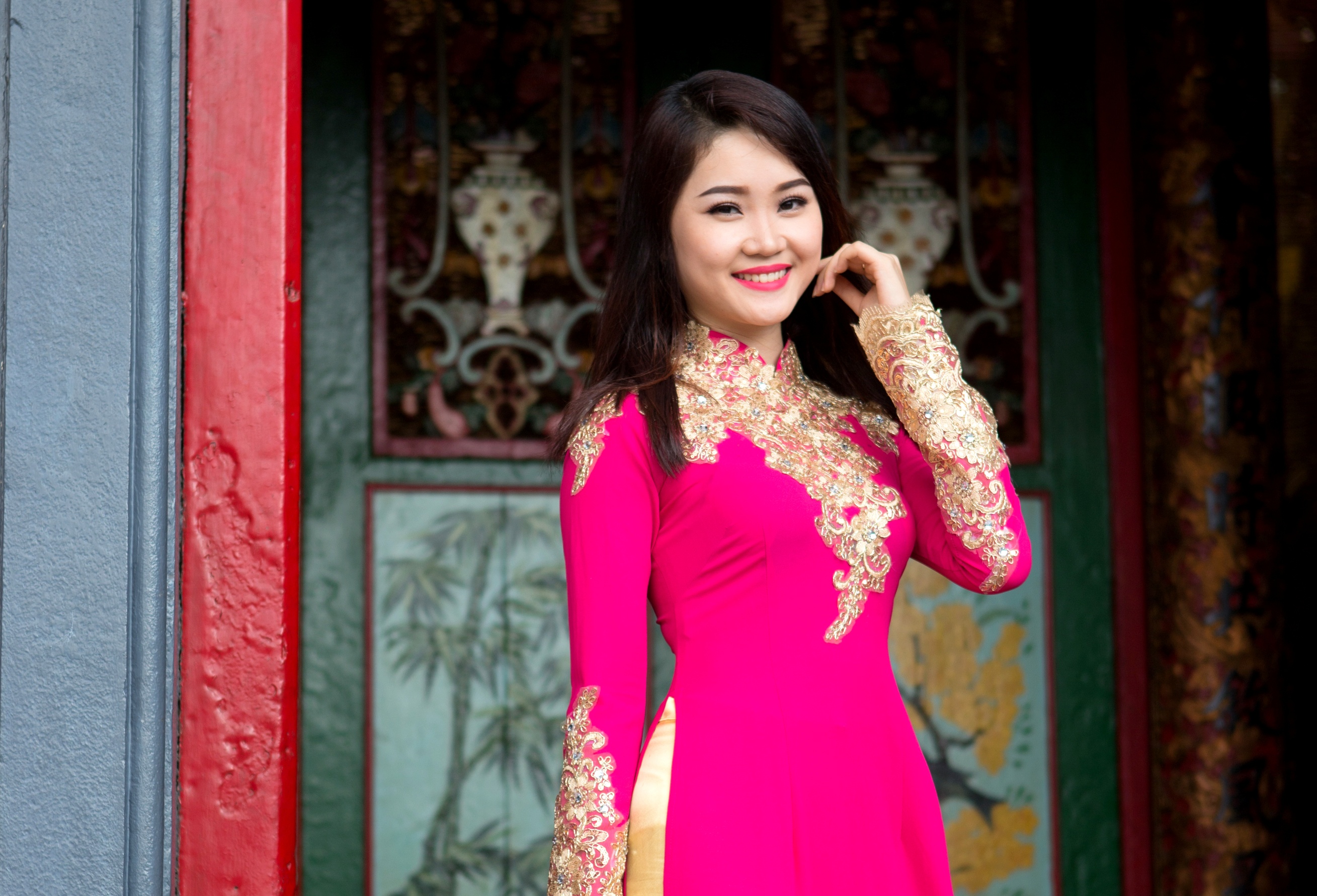 guong mat sinh vien xinh dep anh 1