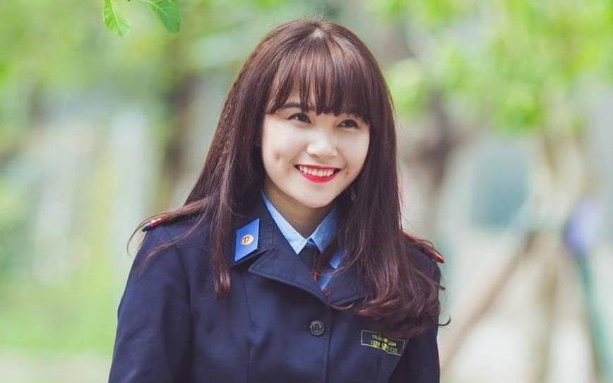 10 nu sinh noi bat nhat Hoc vien Canh sat Nhan dan hinh anh