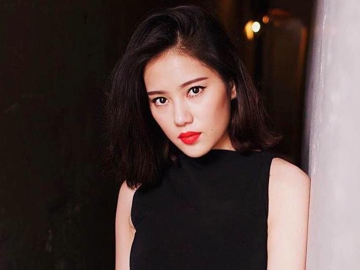 Hot girl Milan Pham cover 'Anh cu di di' tren truyen hinh hinh anh