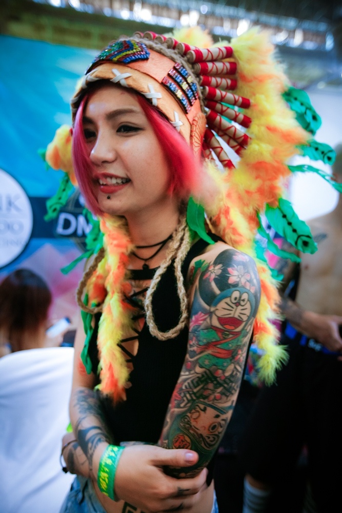 co gai xam hinh Doraemon anh 4