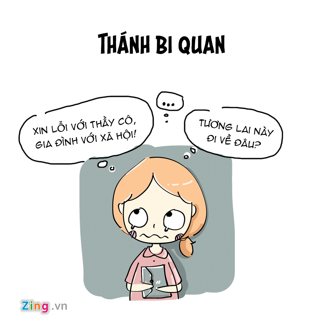 cac kieu thi sinh sau khi thi anh 3