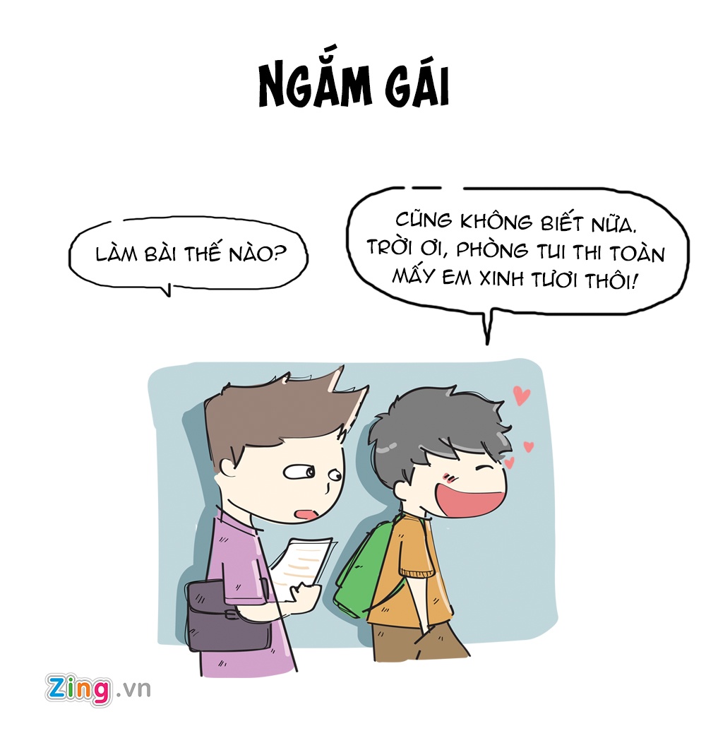 cac kieu thi sinh sau khi thi anh 7