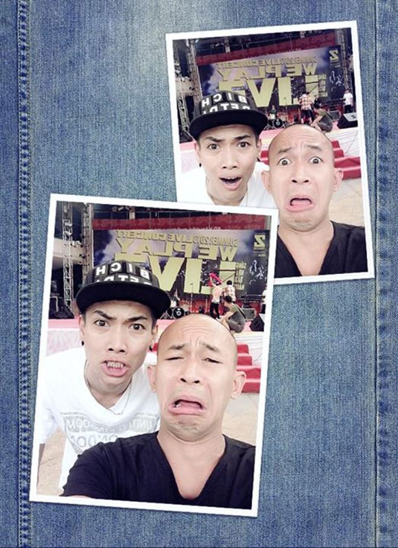 Hình ảnh siêu hài của Thánh Quen bên các hot teen Hà thành