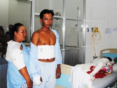 Thieu song hang xom vi tranh chap dat hinh anh