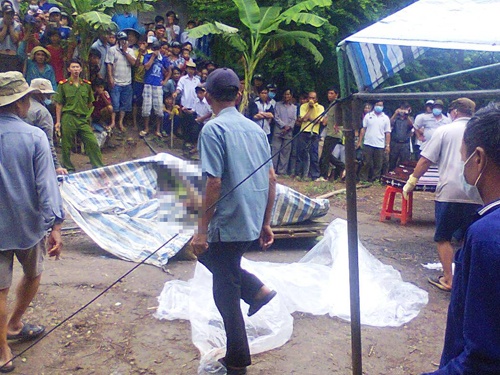 Vot duoc xac 2 sinh vien mat tich hinh anh