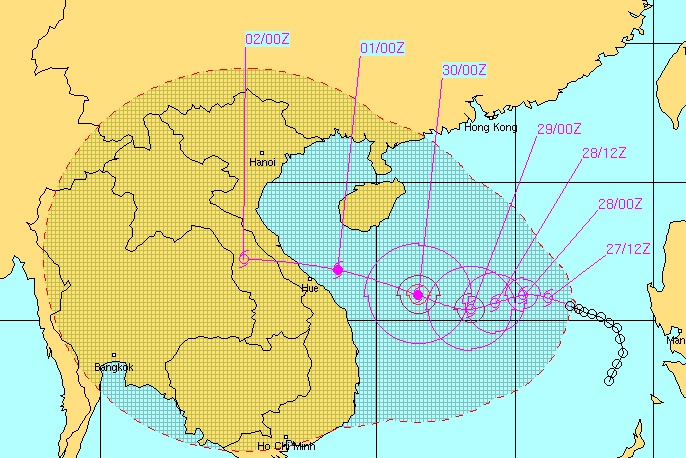 Bao so 10 tren bien Dong giat cap 10 hinh anh