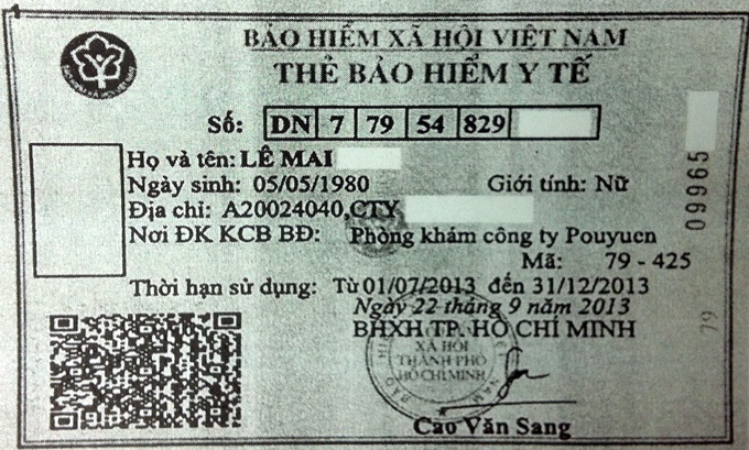 Tu 1/10, quet the bao hiem y te kham benh o Sai Gon hinh anh