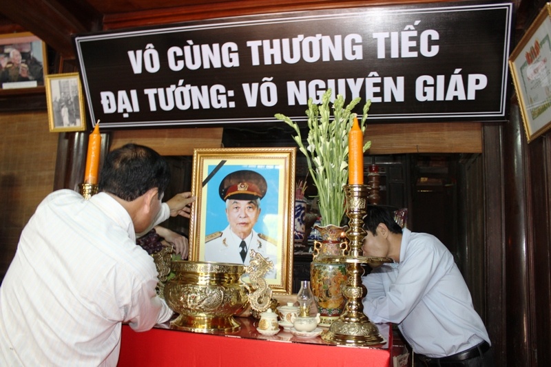 Dai tuong Vo Nguyen Giap se duoc an tang tai Quang Binh hinh anh