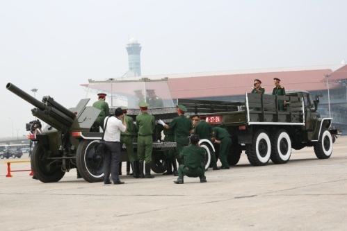 Toan canh tong duyet le dua tang Dai tuong hinh anh