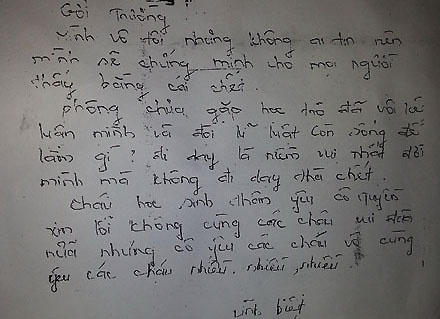 Thu tuyet menh cua co giao lay cai chet mong minh oan hinh anh