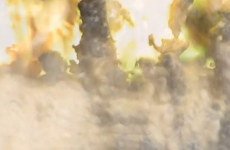 Clip 'ho tu than' phat no, boc lua o Sai Gon hinh anh