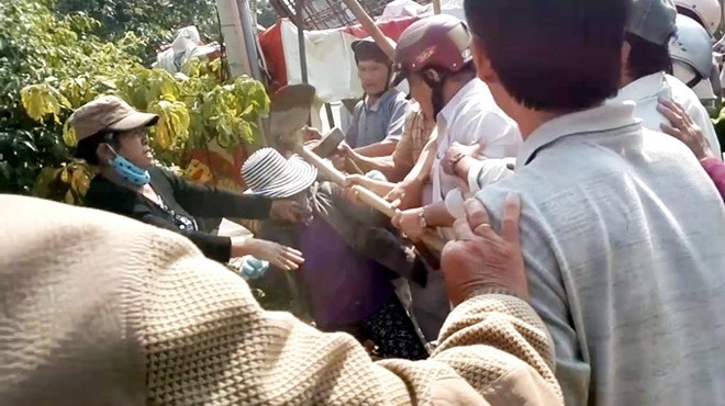 Clip chanh thanh tra So Y te dung cuoc bo dau mot phu nu hinh anh