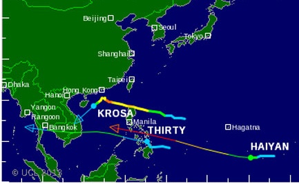 Bao, ap thap don dap vao bien Dong hinh anh