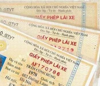 Tu 1/3/2014, doi toan bo bang lai xe sang mau moi hinh anh