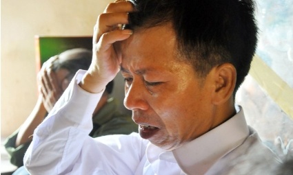 Buc thu dam nuoc mat cua nguoi bi tu oan 10 nam hinh anh