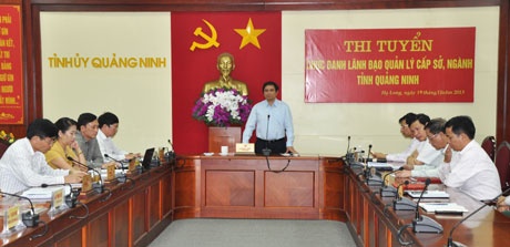 Quang Ninh bo nhiem 2 PGD so qua thi tuyen hinh anh