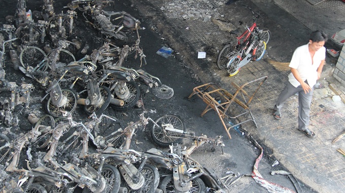 Clip chay rui 20 xe doi moi tai trung tam bao hanh hinh anh