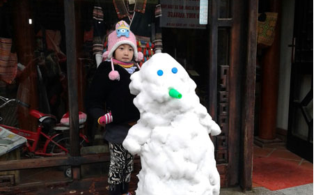 Tuyet bat dau tan nhanh o Sa Pa, du khach tiec nuoi hinh anh