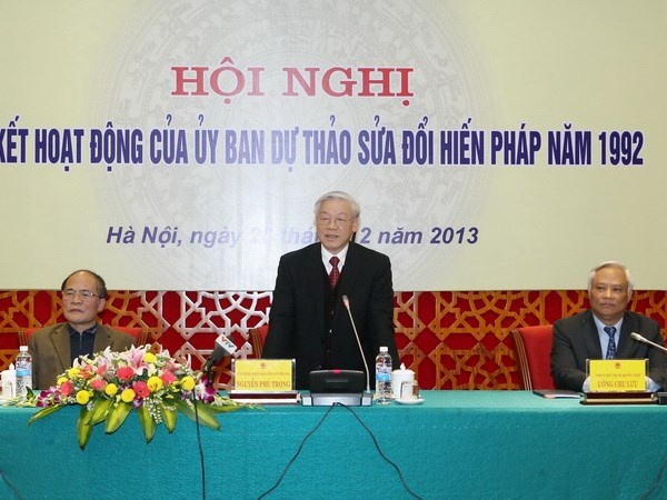 Dam bao thuc thi dung theo tinh than cua Hien phap hinh anh