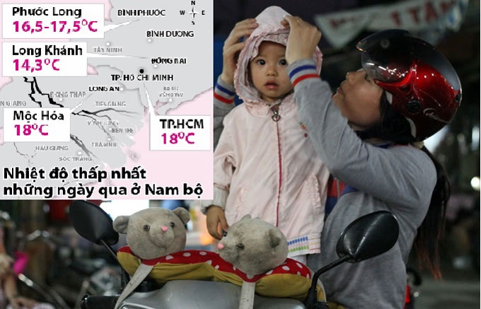 Troi lanh keo dai hiem thay o Sai Gon hinh anh