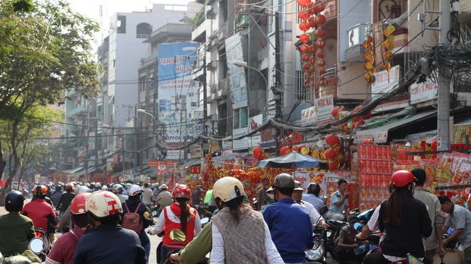 Nhung cho chi Tet moi co o Sai Gon hinh anh