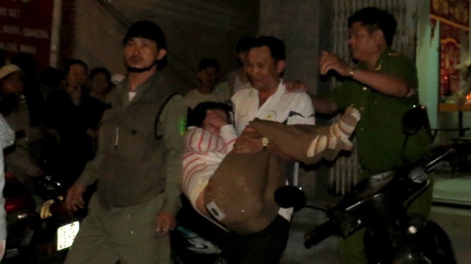 Mot phu nu bi dam chet trong nha co giao cu hinh anh