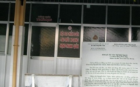 Sep sam so nhan vien khi truc dem hinh anh