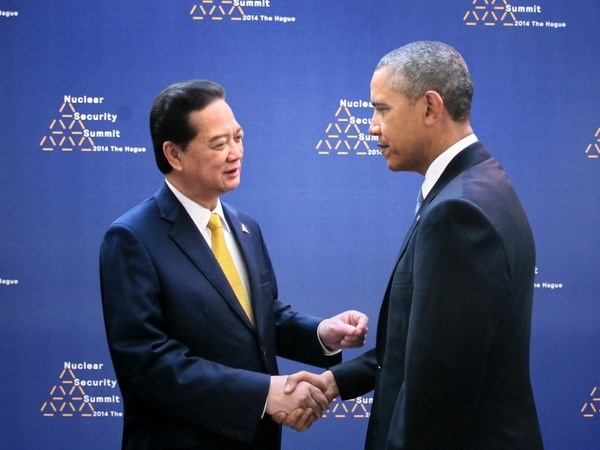 Thu tuong gap va lam viec voi Tong thong Obama hinh anh