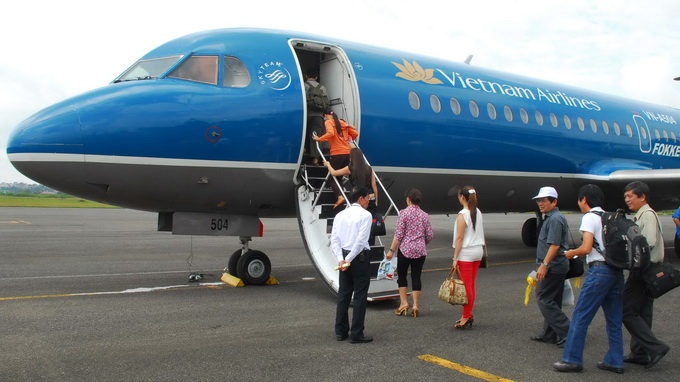 May bay Vietnam Airlines roi op bao ve quat lam mat phanh hinh anh