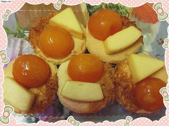 Những chiếc bánh cực kỳ hấp dẫn.