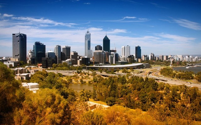 4. Perth: Giá phòng trung bình là 106 Bảng Anh (khoảng 3,47 triệu đồng), giảm 17%.