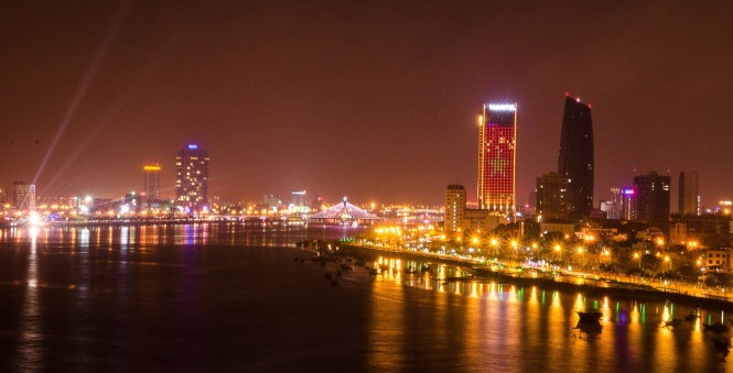 Một góc nhìn từ vịnh Đà Nẵng.