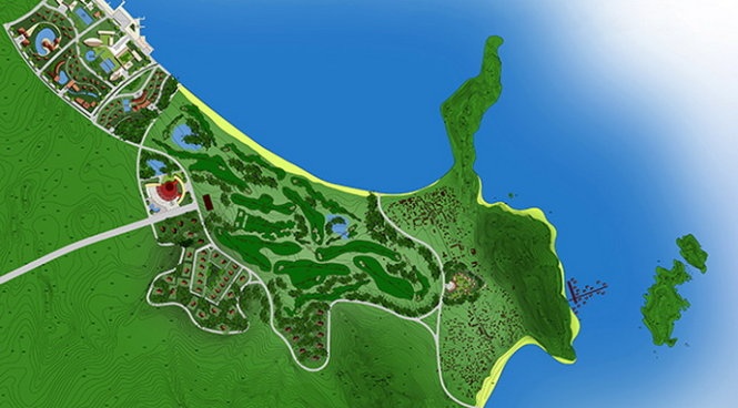 Khoi cong khu biet thu nghi duong 7 sao dau tien o Viet Nam hinh anh