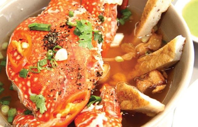 Hap dan banh canh cha ghe Ha Tien hinh anh