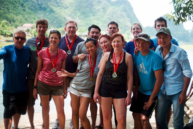 Sau chuyến hành trình khám phá địa điểm kì vỹ này, Suboi cho biết làn da cô đã cháy nắng do đi bộ nhiều nhưng nó hoàn toàn xứng đáng với những trải nghiệm tại đây.