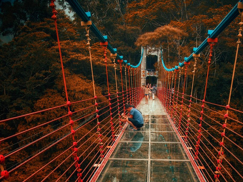 Ngam cay cau kinh vao mua thu o Dai Loan hinh anh