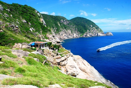 Ngam toan canh Cu Lao Cham huyen ao tu tren cao hinh anh